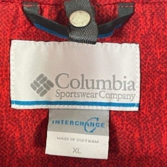 Columbia Morningside park red jacket shell size XL - Picture 11 of 12